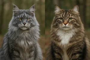 Maine Coon vs Siberian Cat