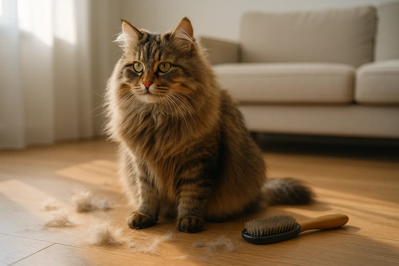 Siberian Cat Shedding