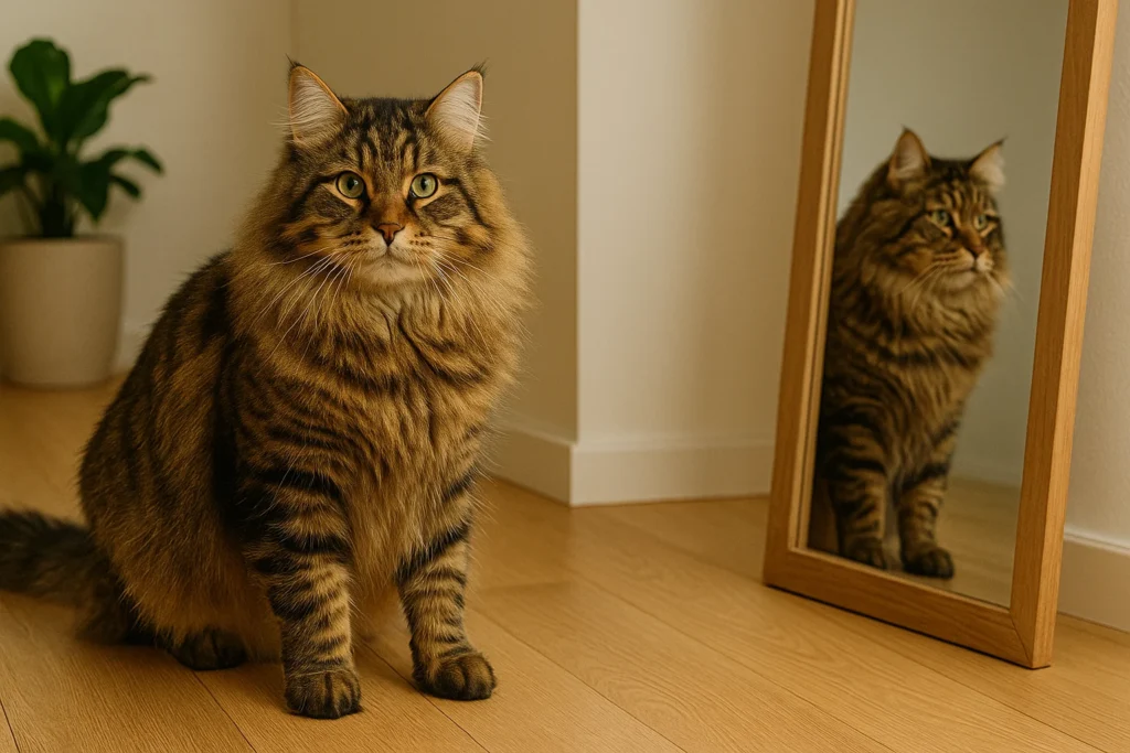 Tabby Siberian Cat