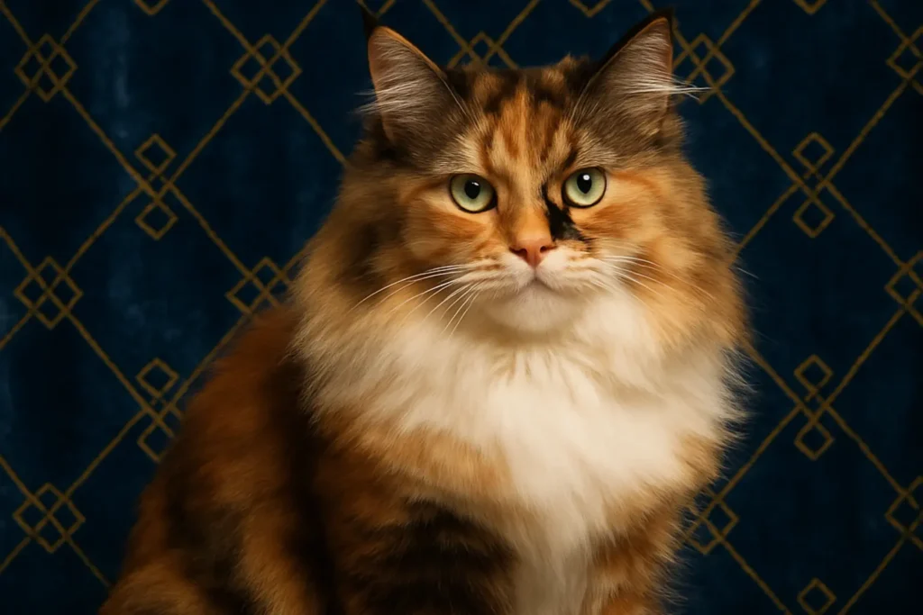 Calico Siberian Cat