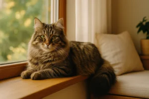 Tabby Siberian Cat