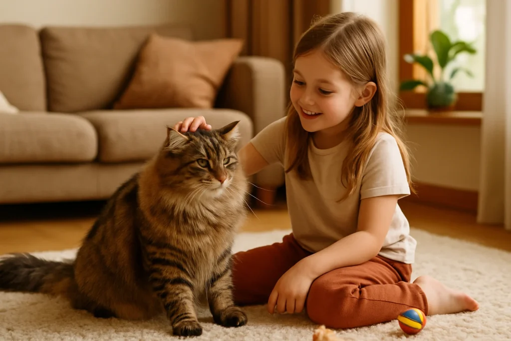 Tabby Siberian Cat